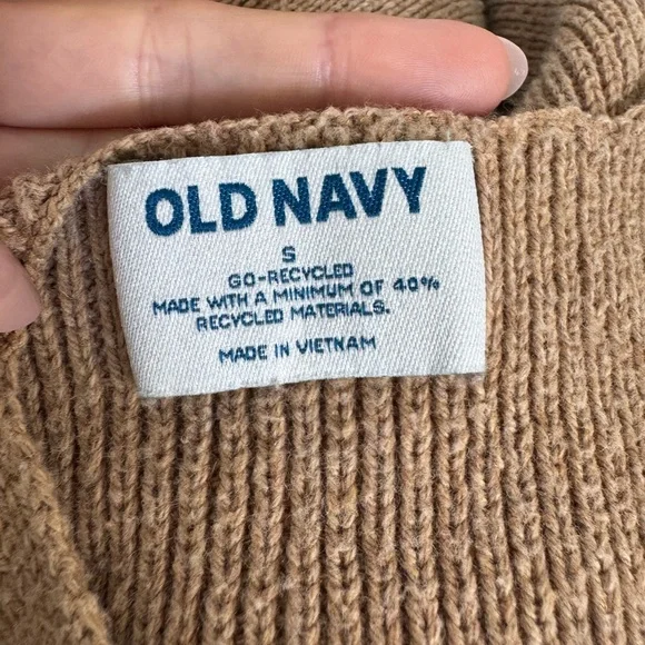 Elegant Tan Knit Tank Top - Picture 4 of 9